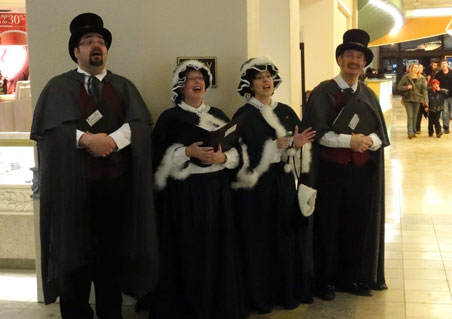 Caroling Company at Rosedale Center Mall, MN